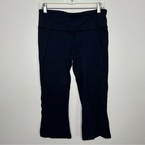 LuLuLemon Gather and Crow Crop Leggings - size 8